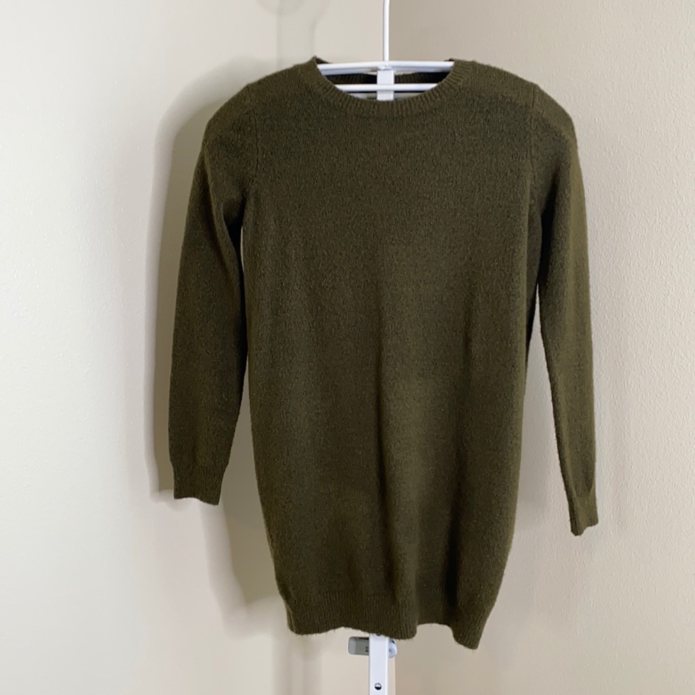 Forever 21 Green Sweater Dress